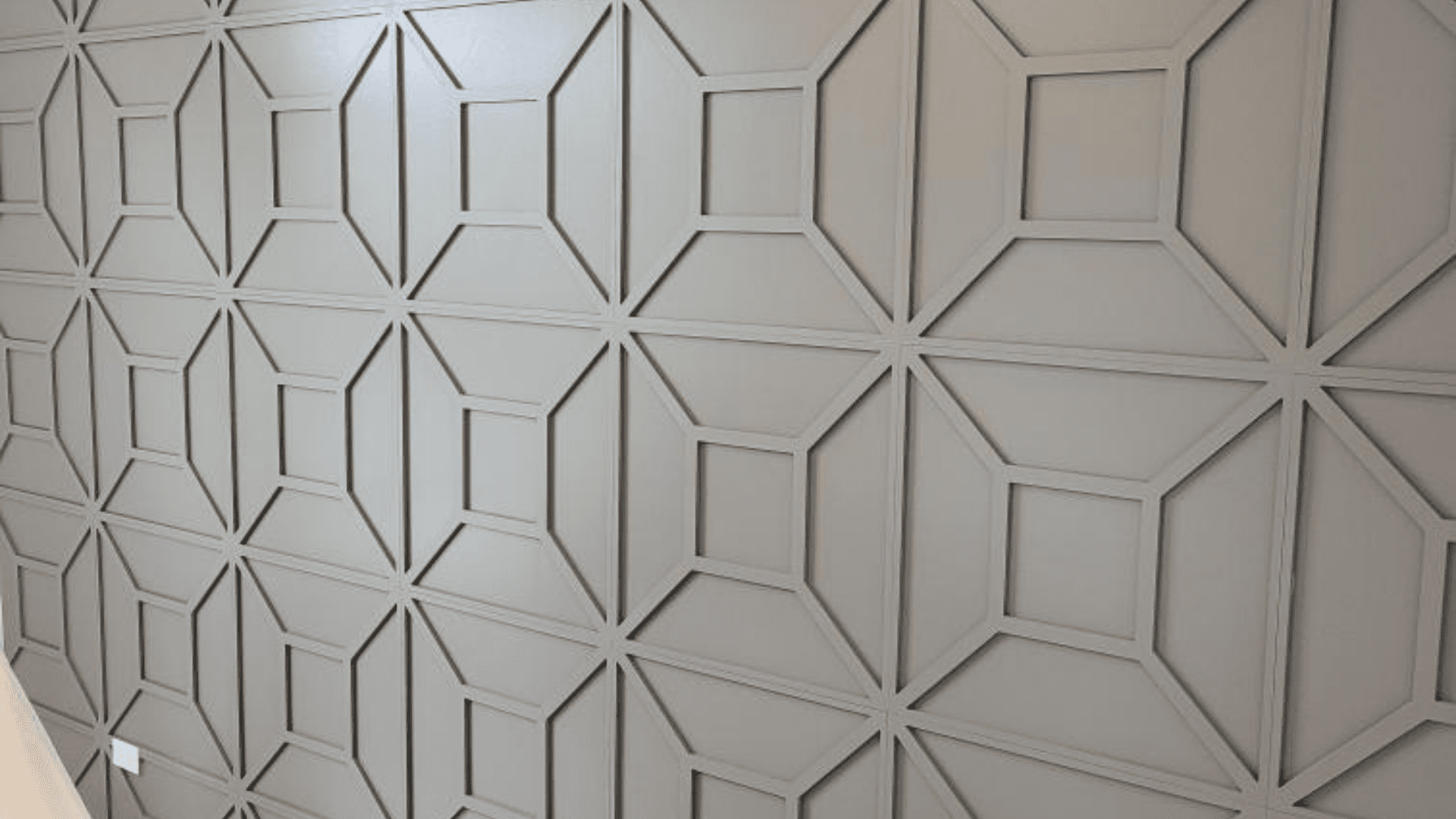 Fretwork Feature Wall